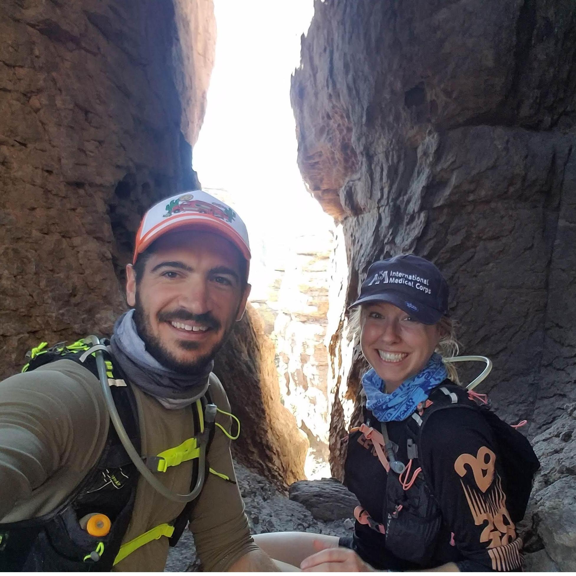 Mike's first half-marathon in the Chiricahuas!