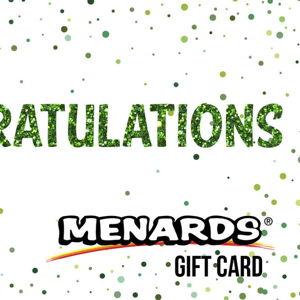 Menards Gift Card