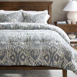 Ikat Jacquard Comforter King