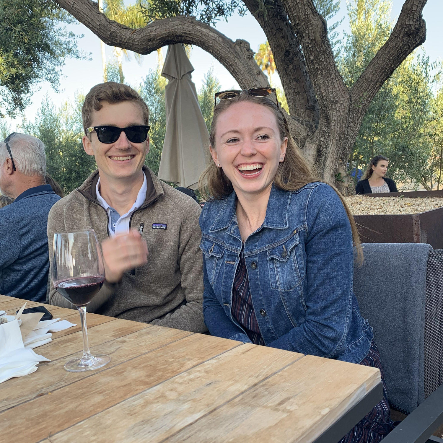 Morgan's first time visiting San Luis Obispo- no suspect fast food this trip.