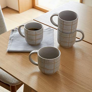 Café Basic Mugs (Set of 4) White