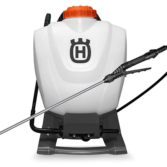Husqvarna 4 Gallon Backpack Sprayers, White