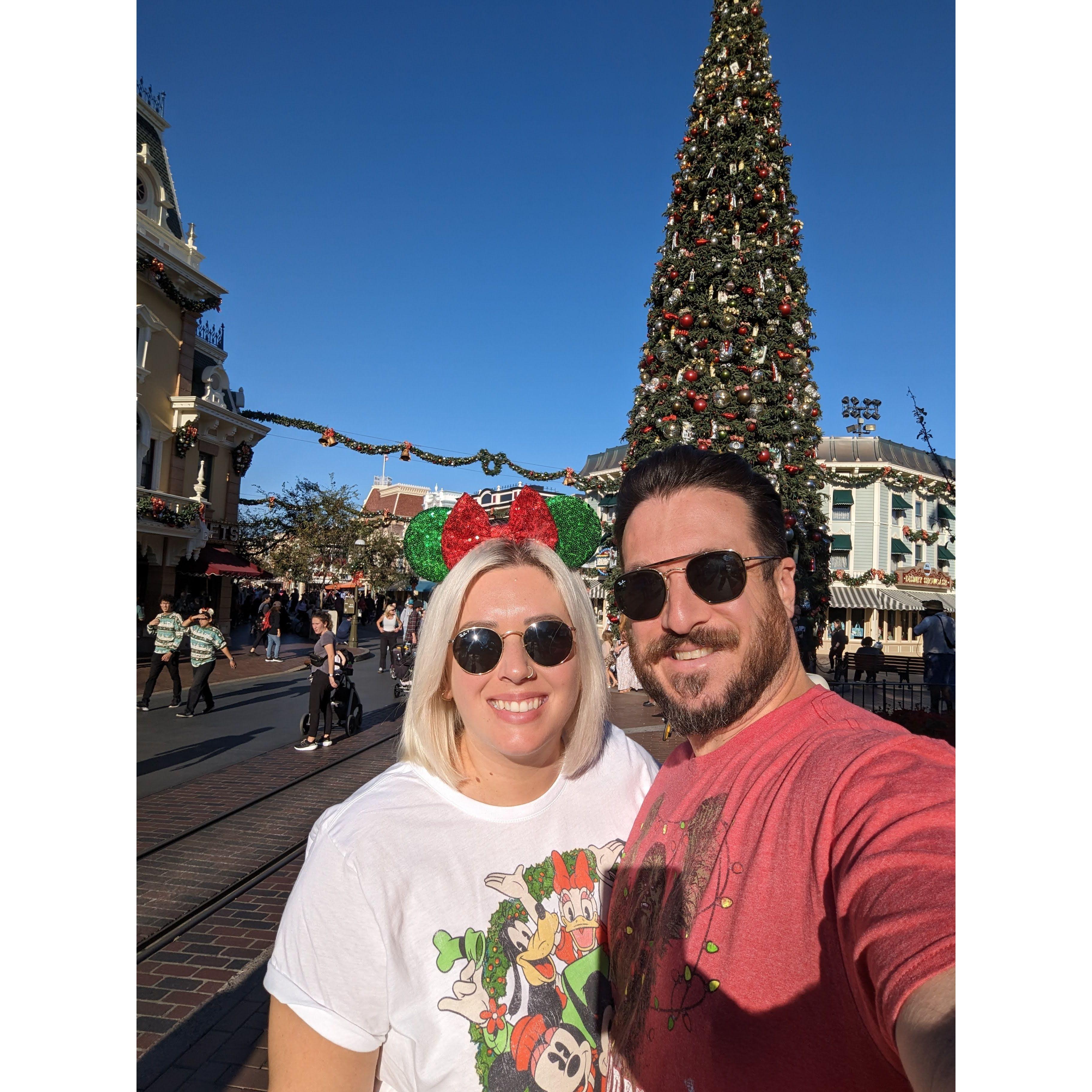 Disneyland at Christmas!