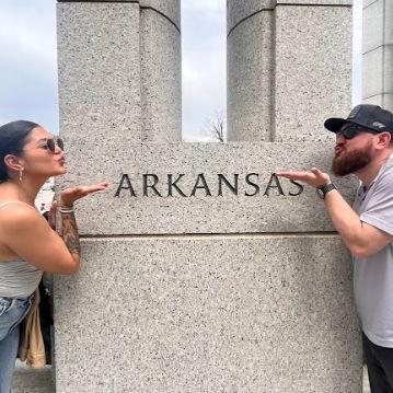 Loving Arkansas in Washington DC.