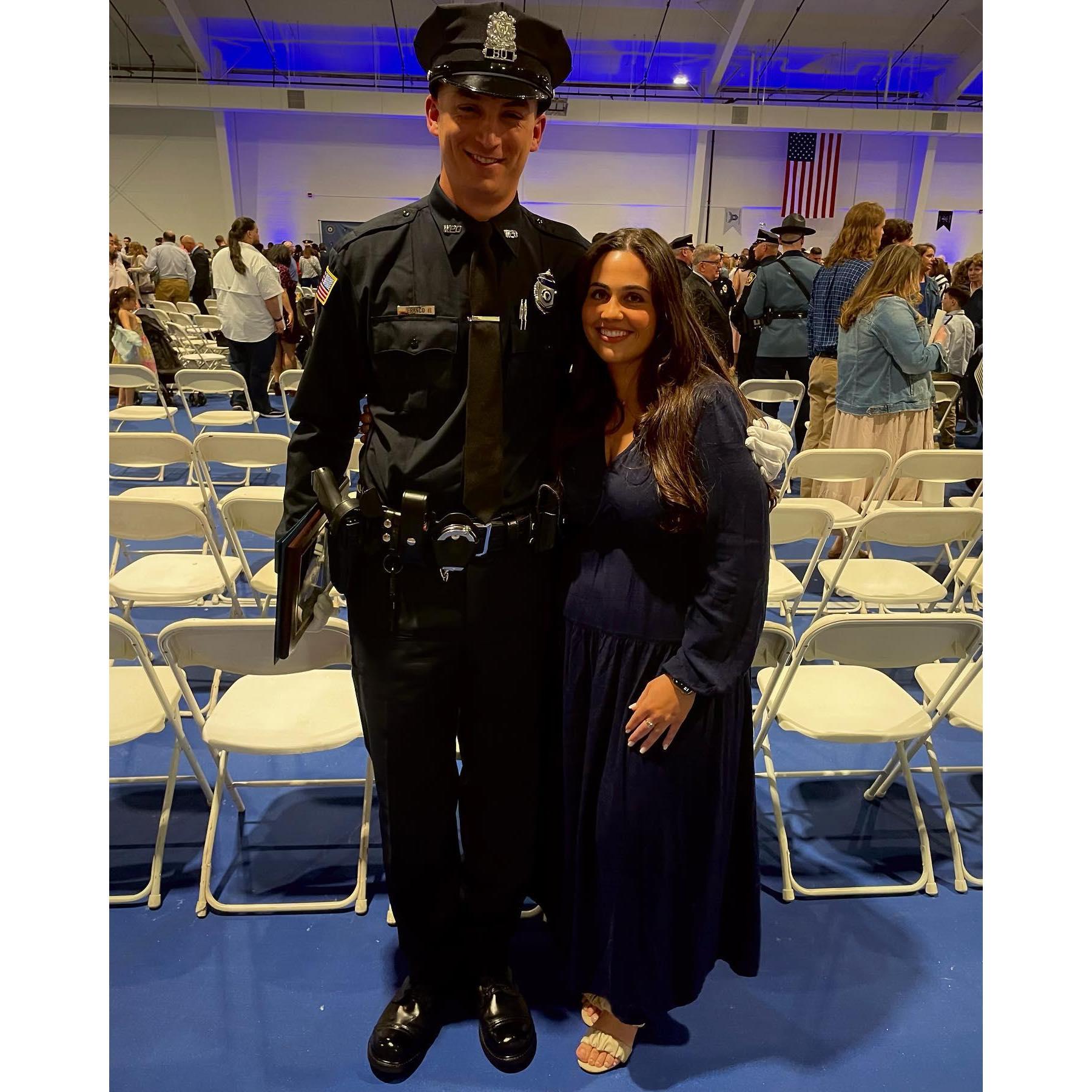 Kyle's police academy graduation | 2022