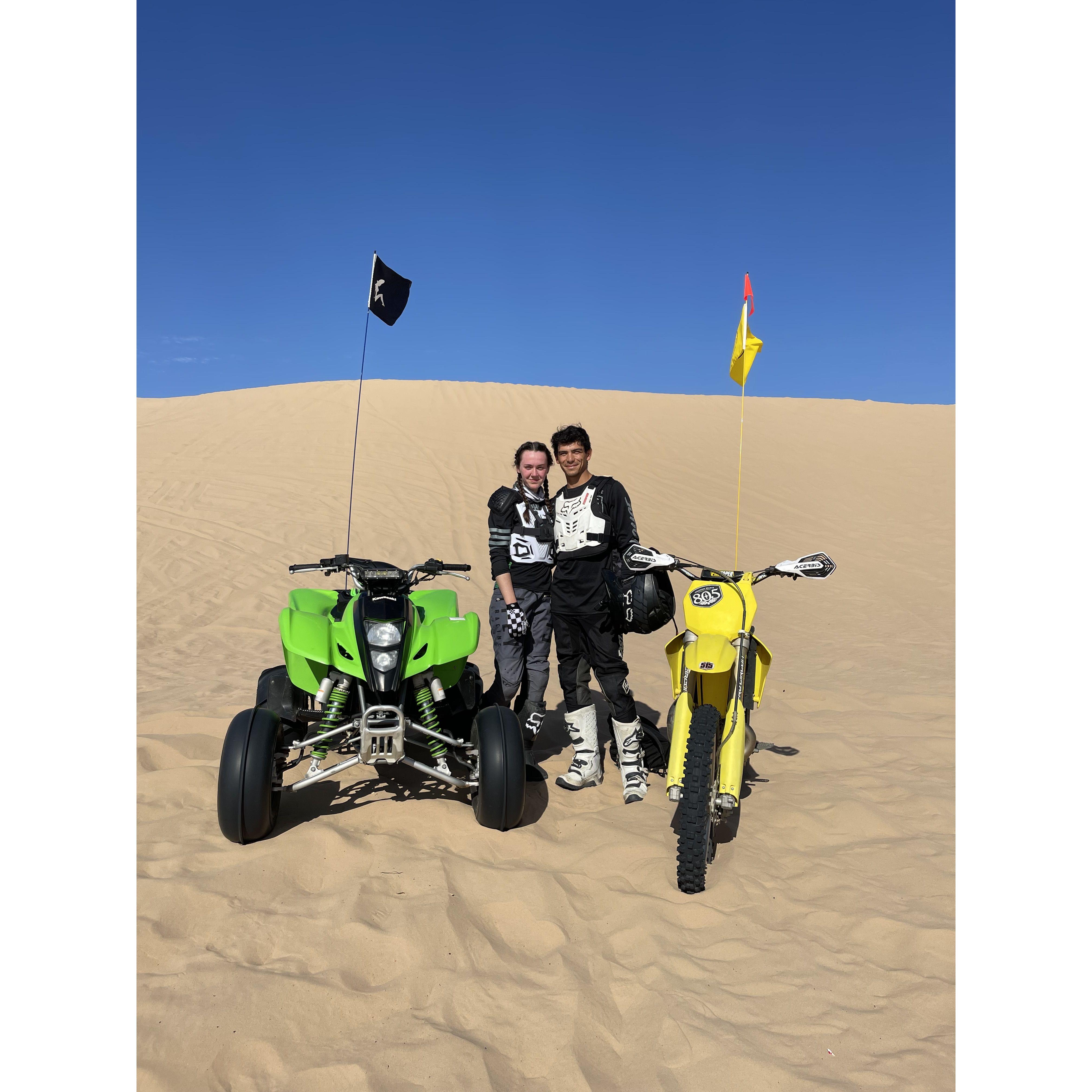 Our first desert trip together