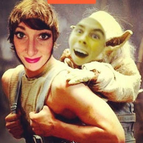 a totally not creepy photoshopped picture that emily sent to woody in 2015