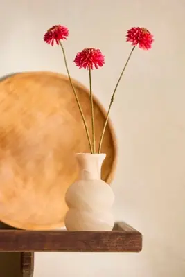 Faux Dahlia Bloom Spray