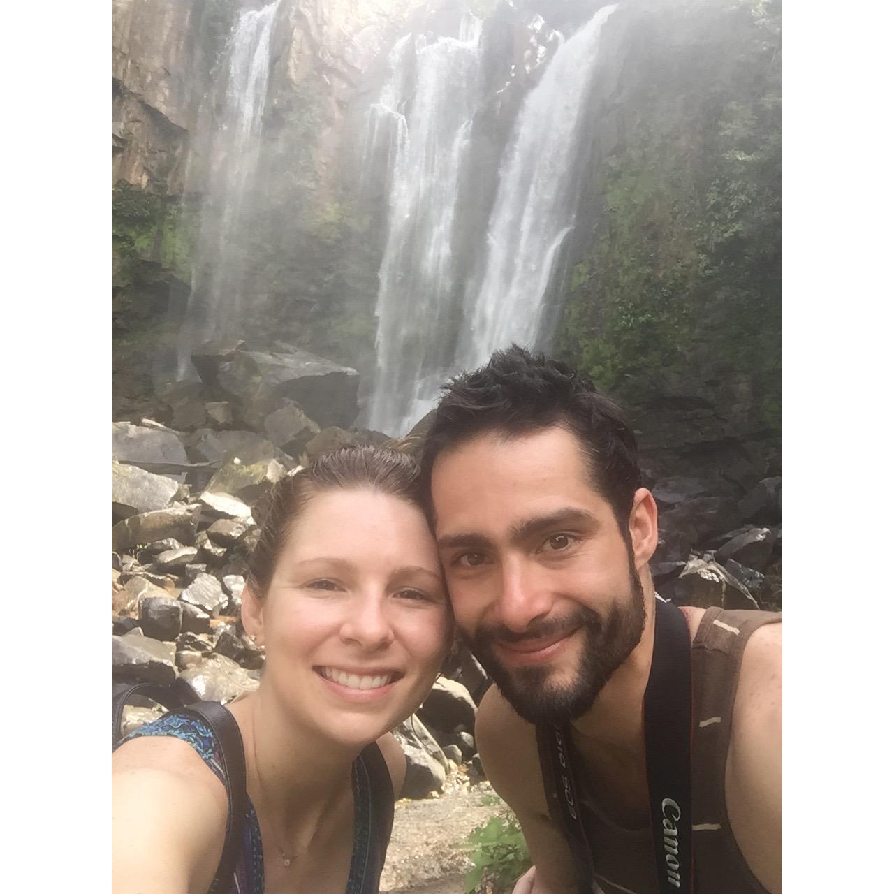 Costa Rican waterfalls.