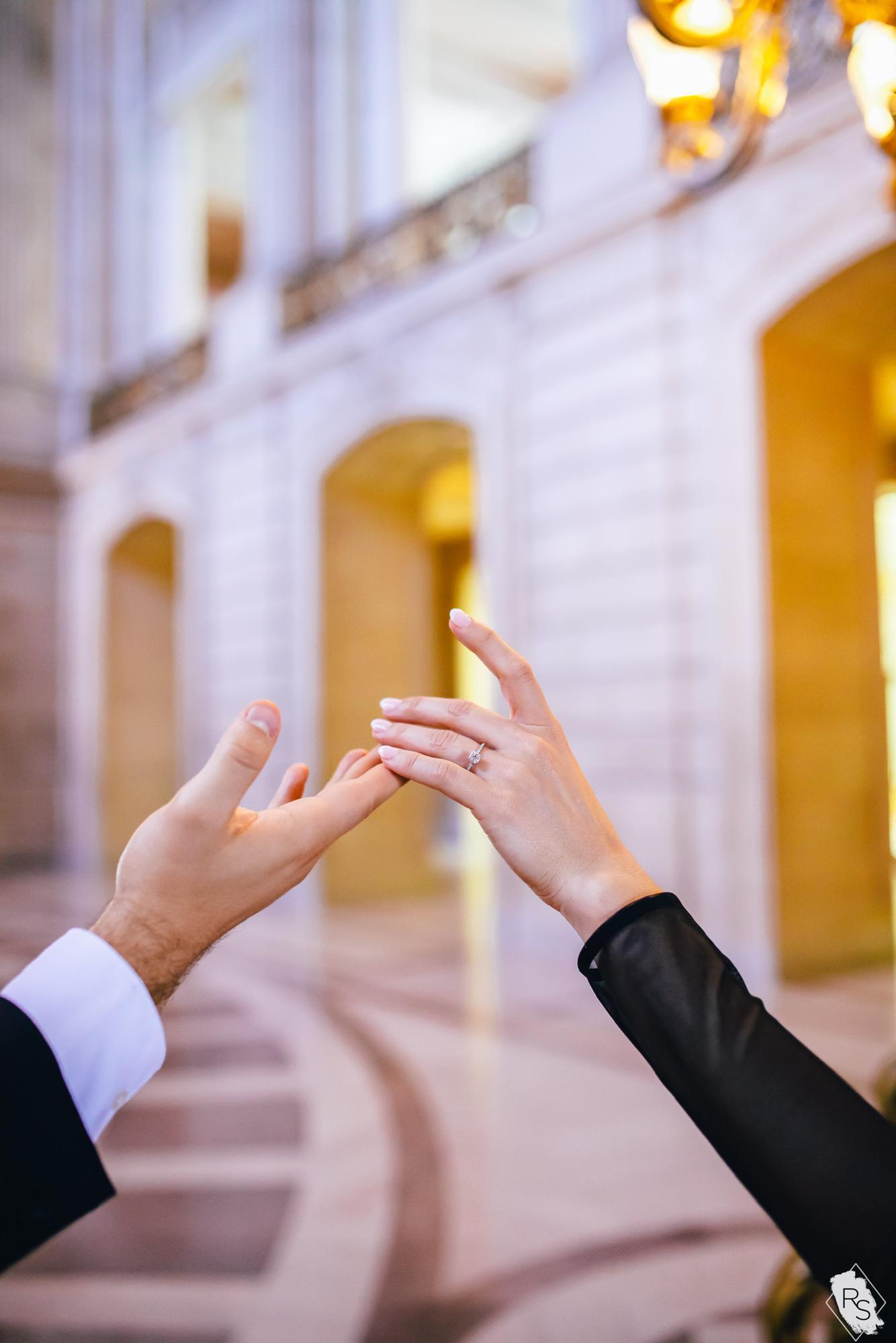 Mr. Roman asked Miss Tanya to pick any ring she liked at the Tiffany&Co store and bought it for her.