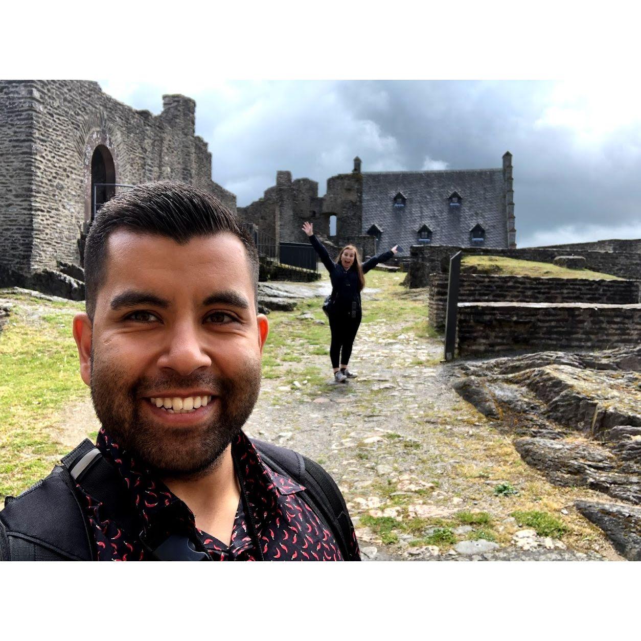 We had quite the adventure getting to this castle ruins in Luxembourg! Such a memorable experience. (May 2019)