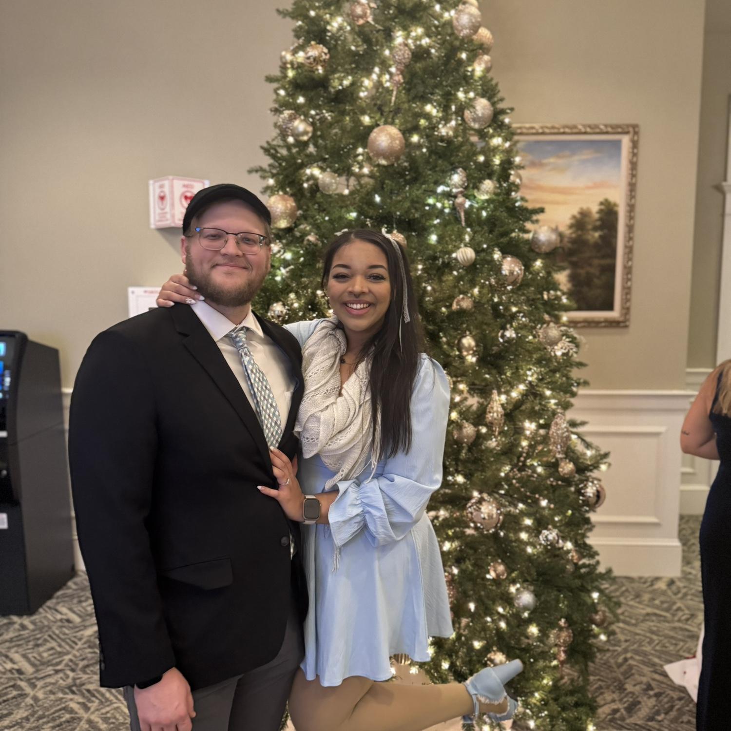 another photo from his cousin’s wedding that we drove 16 hours to attend! we were tired! still cute, though 😉