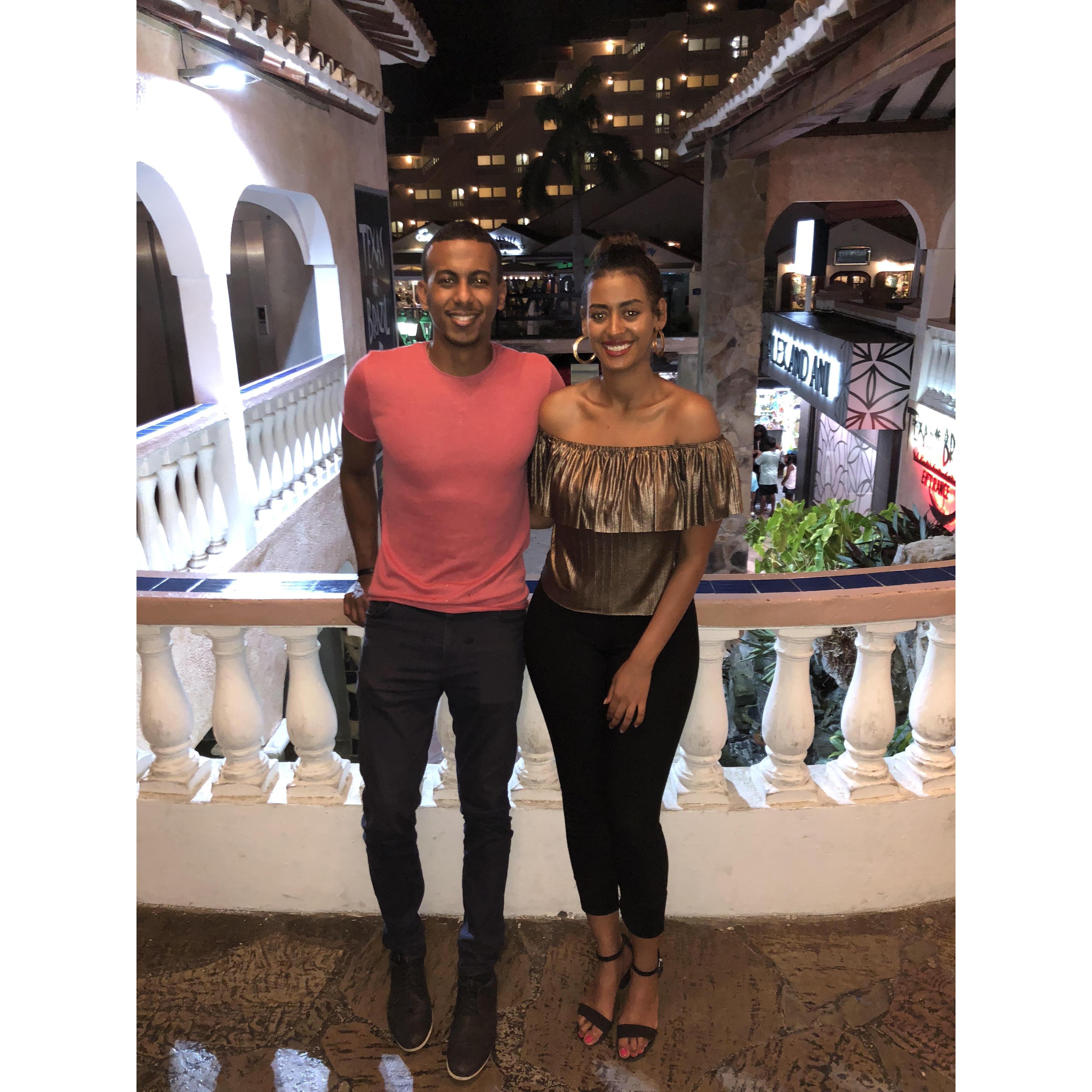 Date night in Aruba