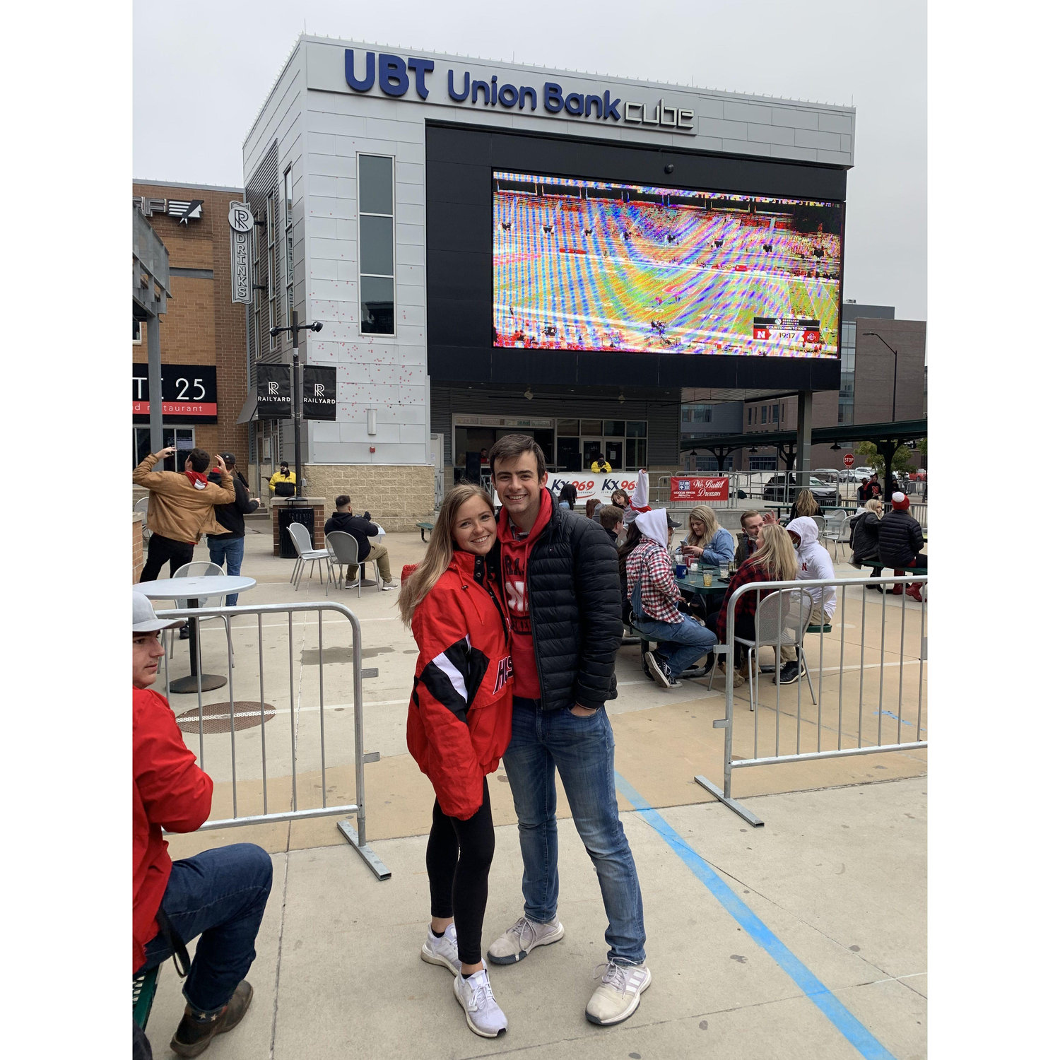Sean's last football season as a student looked a bit different since the Big 10 didn't let us in to watch the games!