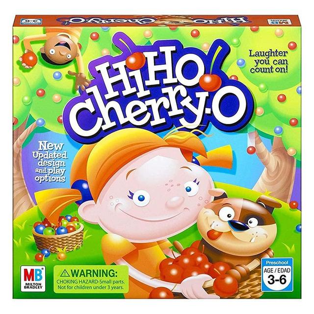 Hasbro Hi Ho! Cherry-O Board Game for 2 to 4 Players Kids Ages 3 and Up (Amazon Exclusive)