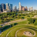 Auditorium Shores at Town Lake Metro Park Pedestrian Walkway