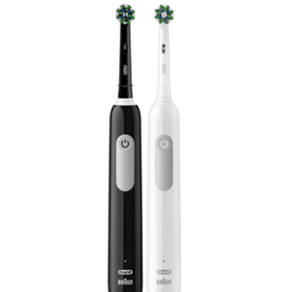 Pro 1000 Rechargeable Electric Toothbrush Twin Pack