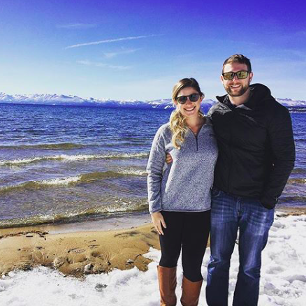 Lake Tahoe after skiing in 2016