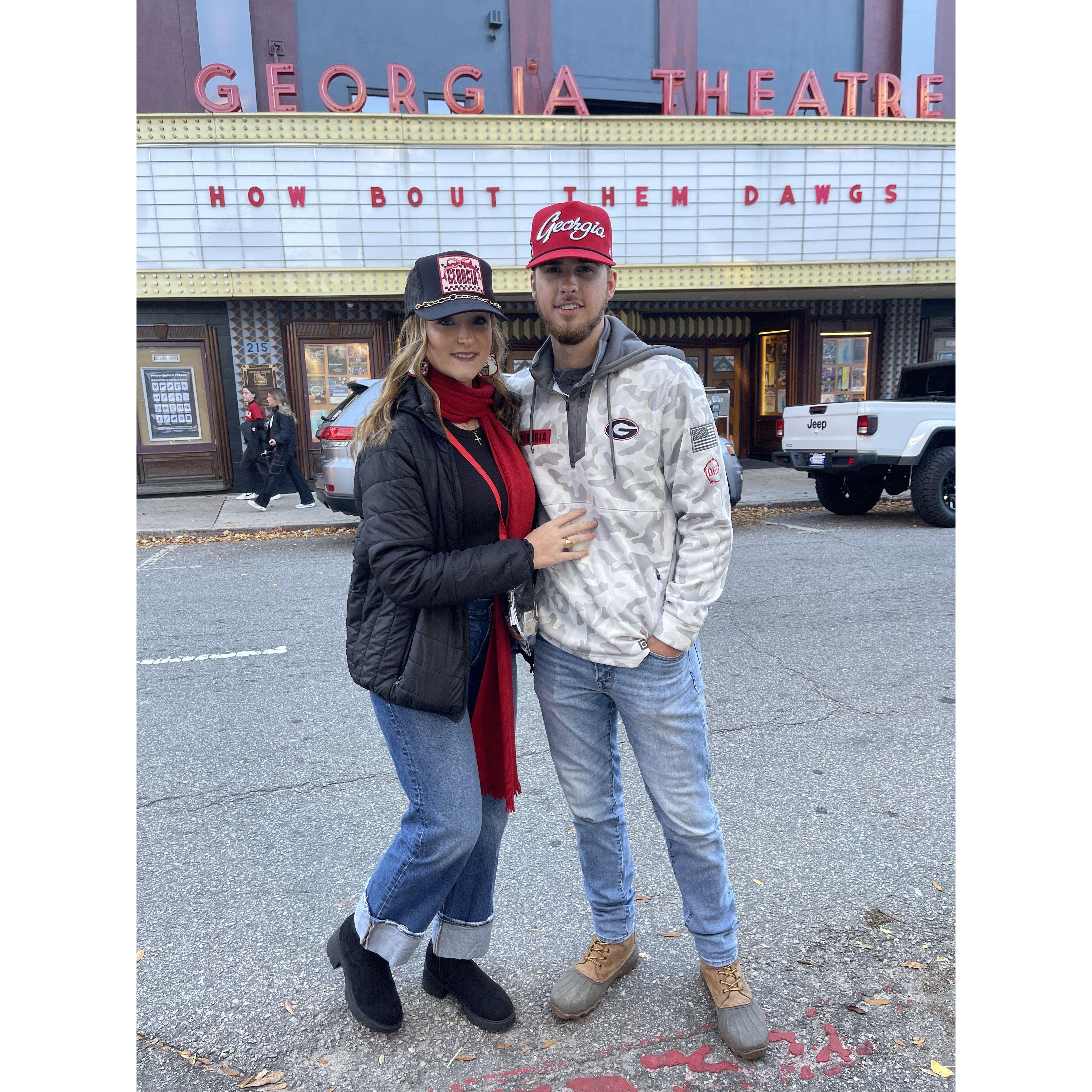 Our First Georgia game!!