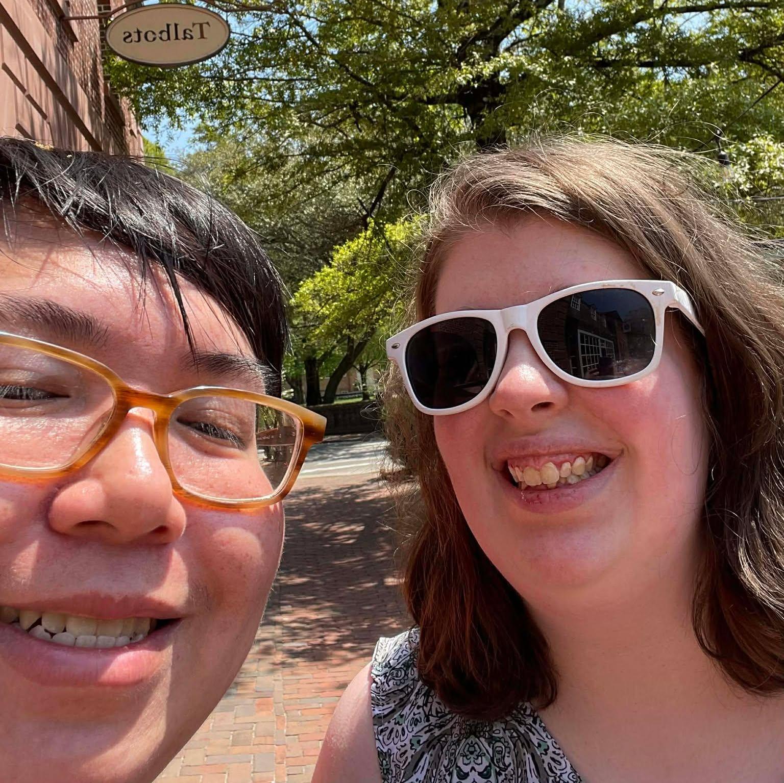 Our first date!