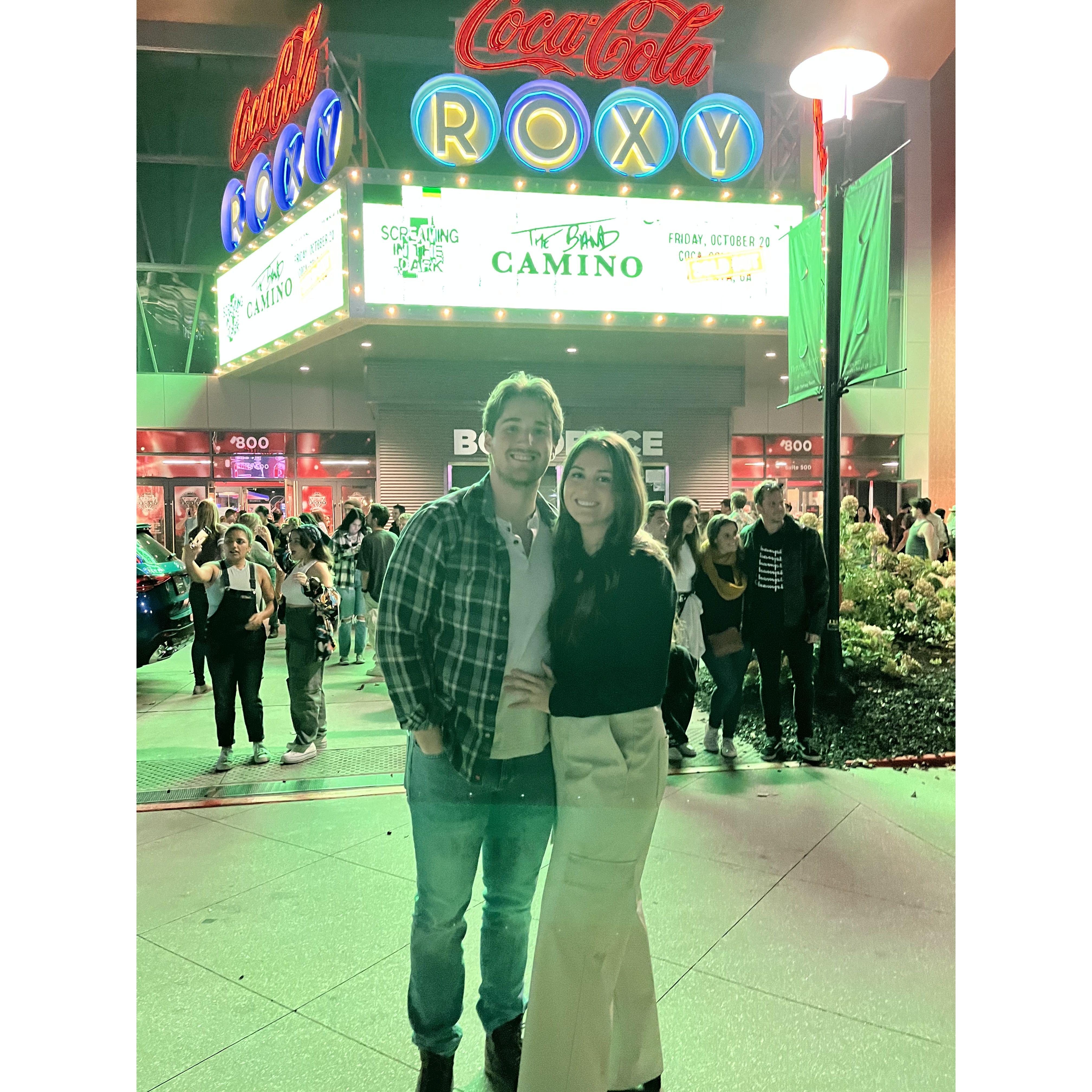 Our first concert together!