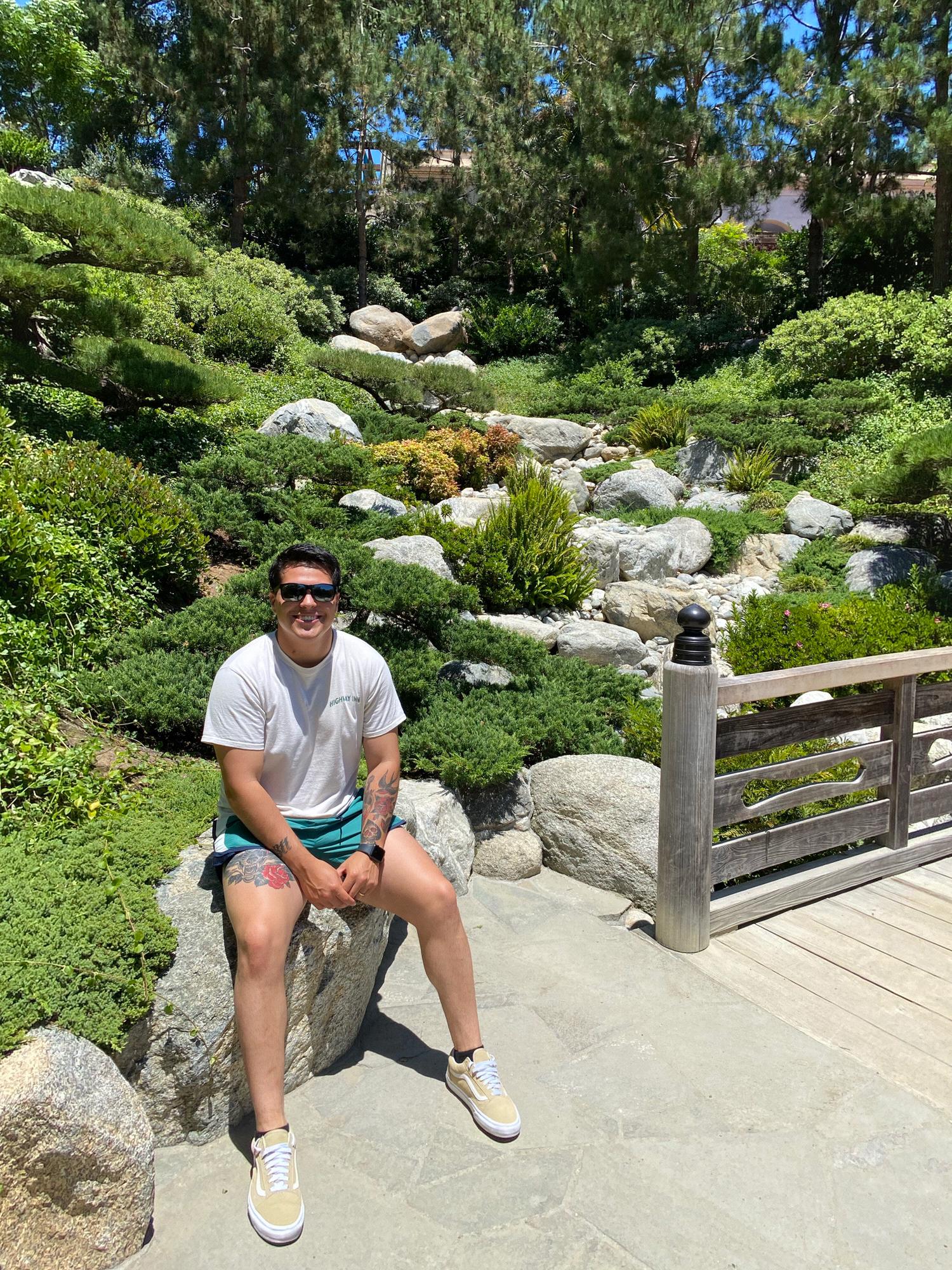 “Honeymoon” Week : Hiking through Balboa Park’s Japanese friendship garden