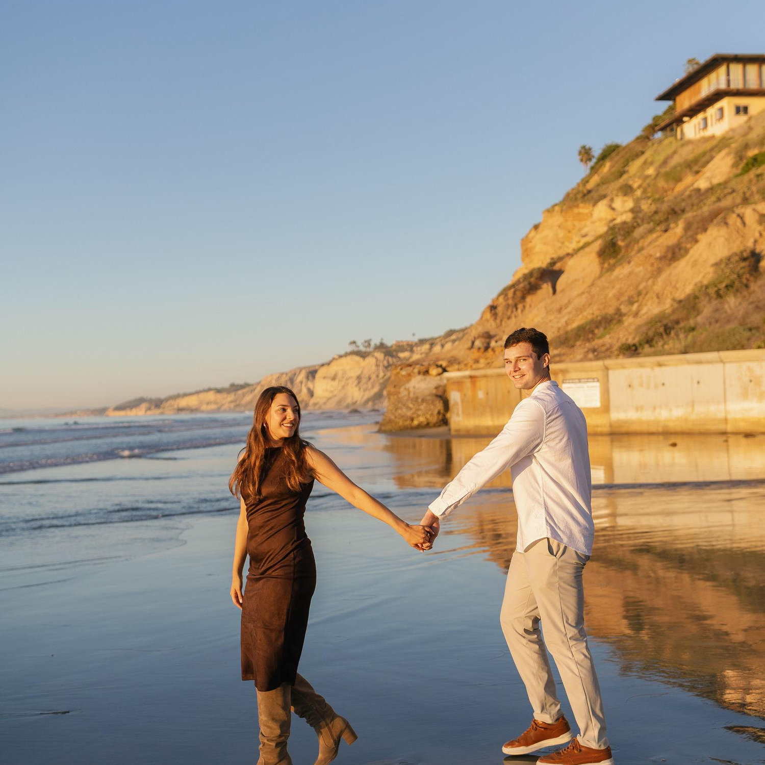 Right after Derek proposed we got some photos together in San Diego