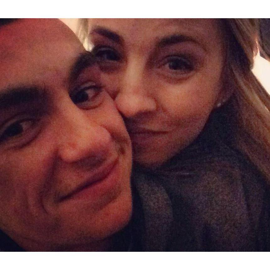 2013: John coming home from college to visit Blaire.