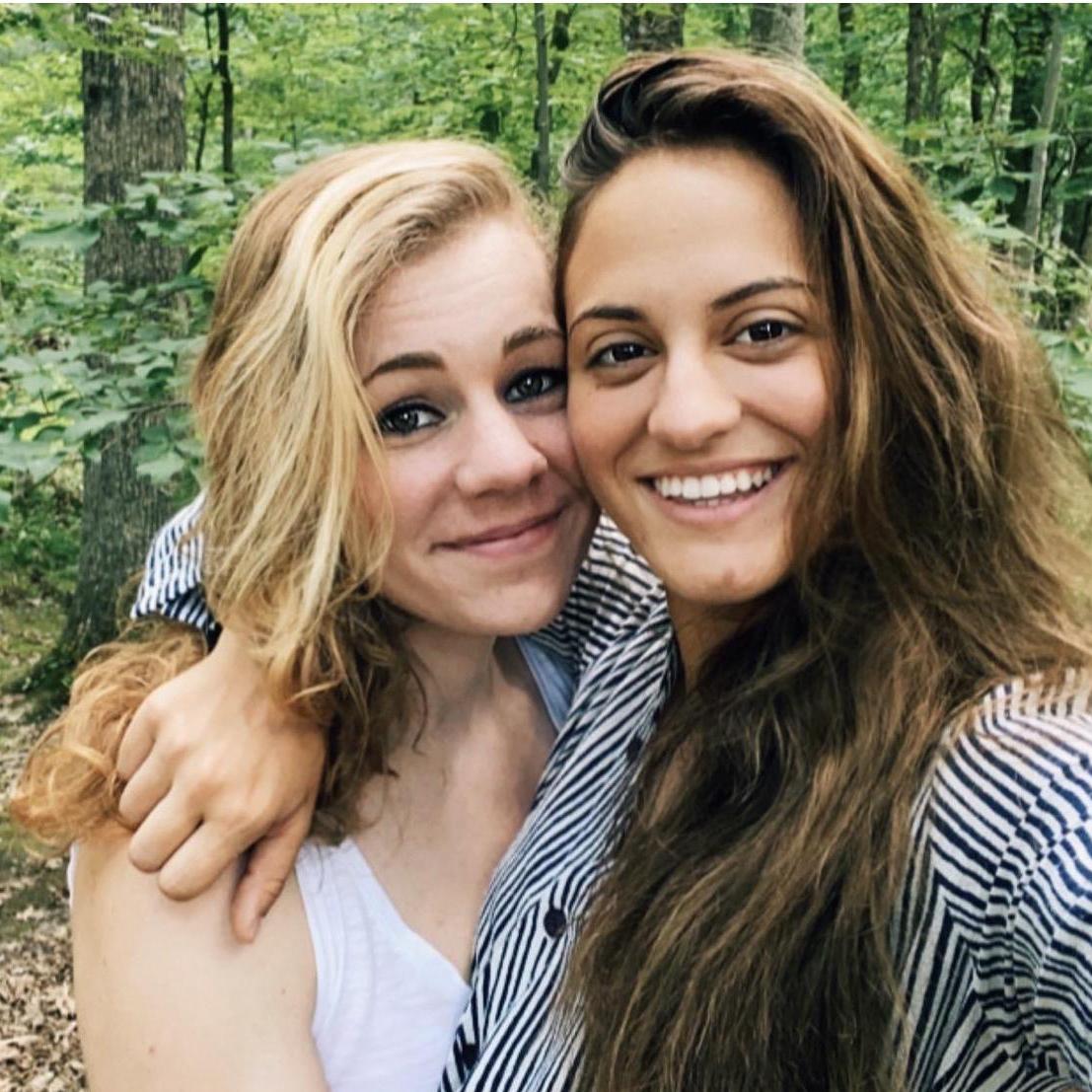 One of our many adventures; as if Nathalie wasn't in the woods enough! // 12 July 2020