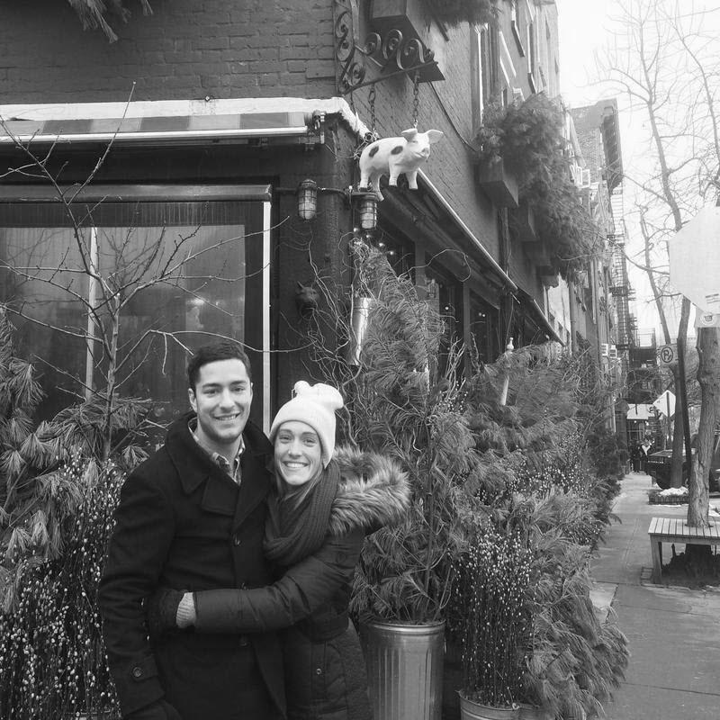 Brunch at The Spotted Pig, New York City
February 2015