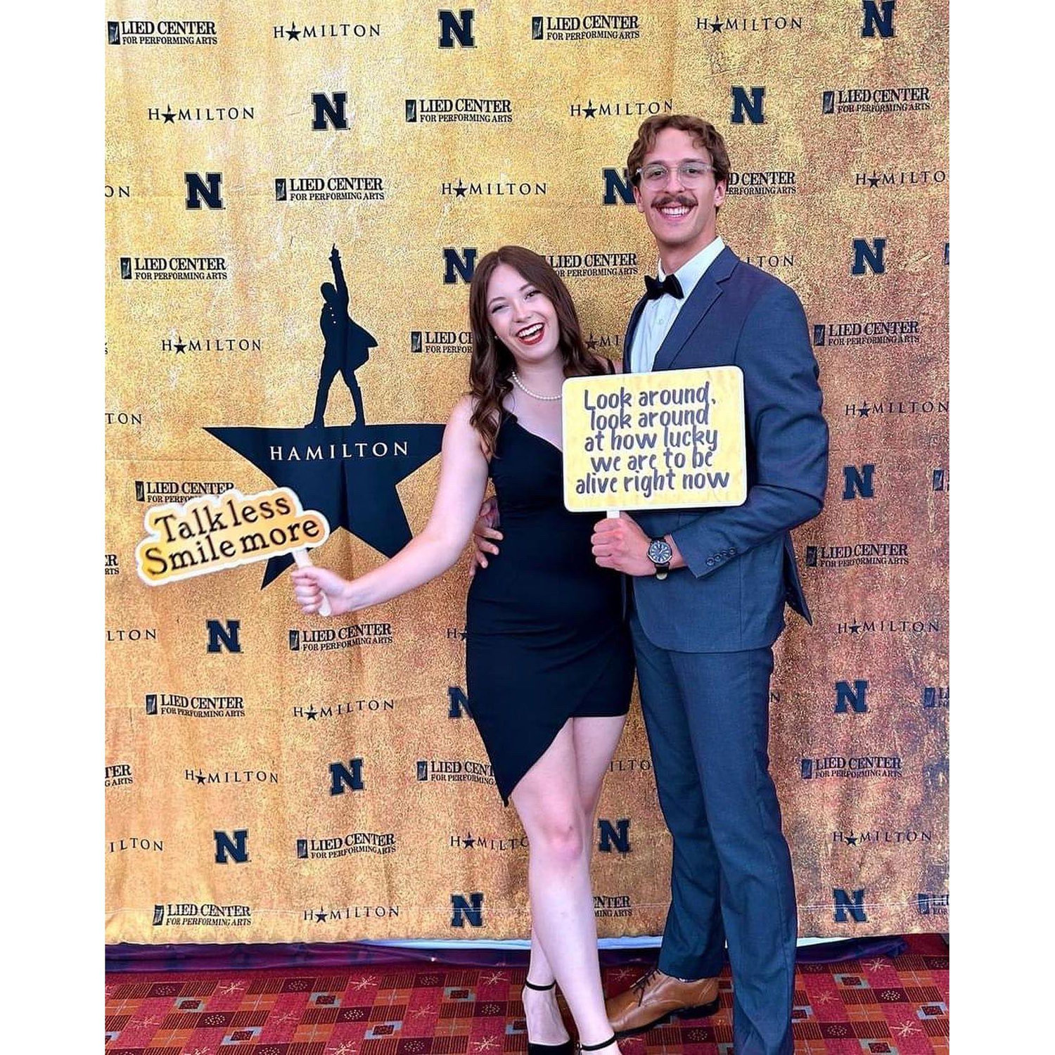Summer 2023. Lauryn surprised Joey with tickets to "Hamilton" for his birthday!
