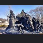 Underground Railroad Sculpture