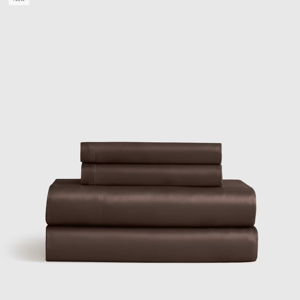Bamboo Sheet Set - Queen in Espresso
