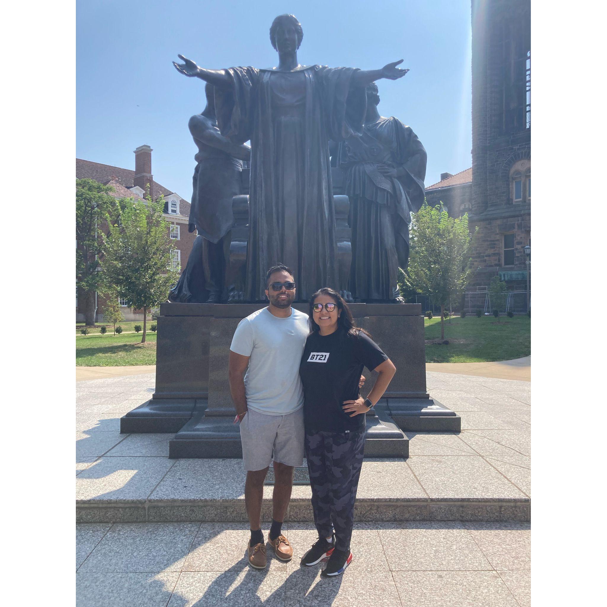 We visit Krunal's Alma Mater