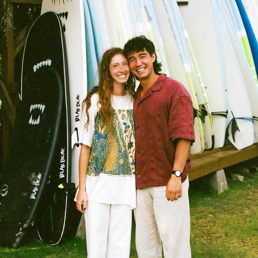 Our last day on our honeymoon in Hawaii!