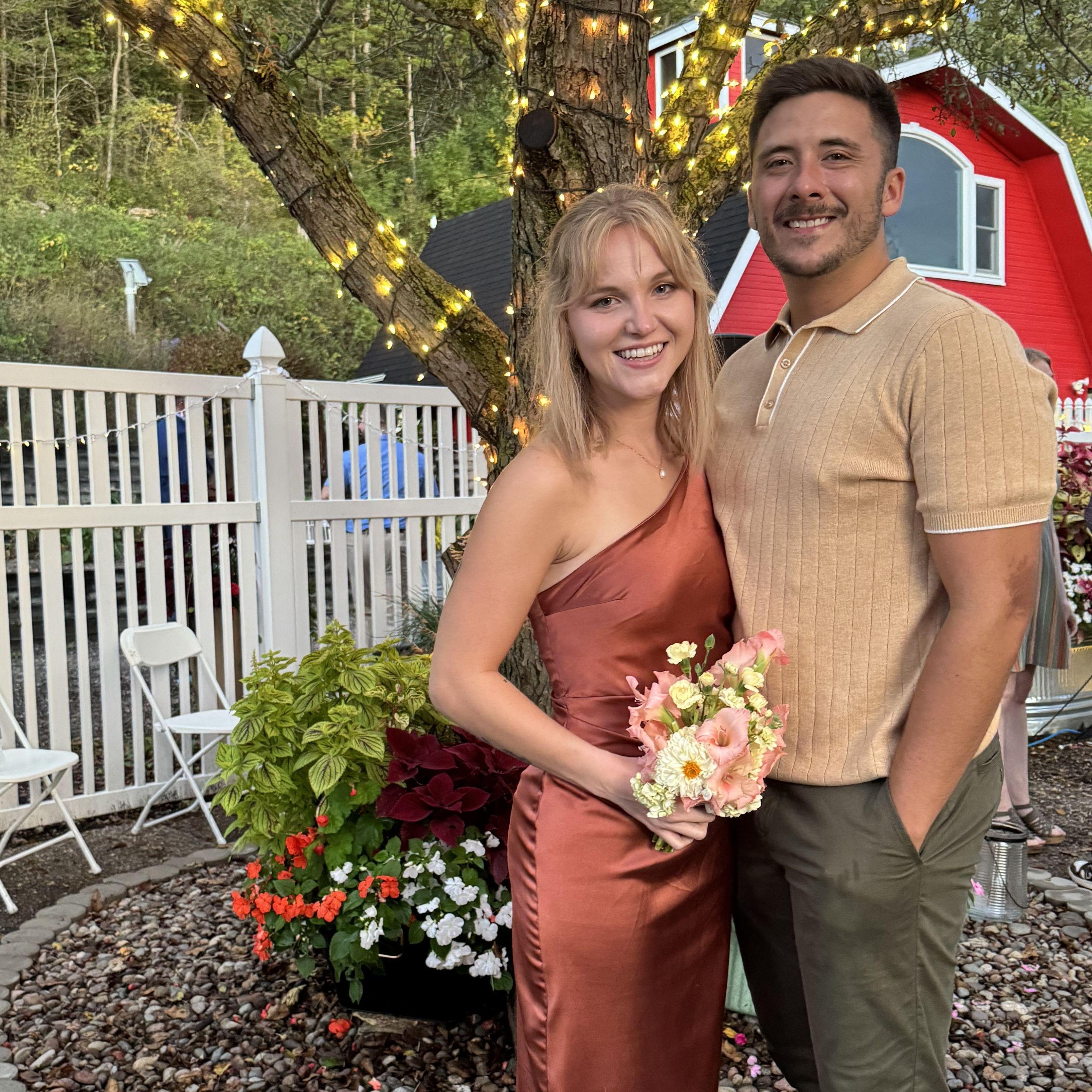 Our besties' wedding in MN!