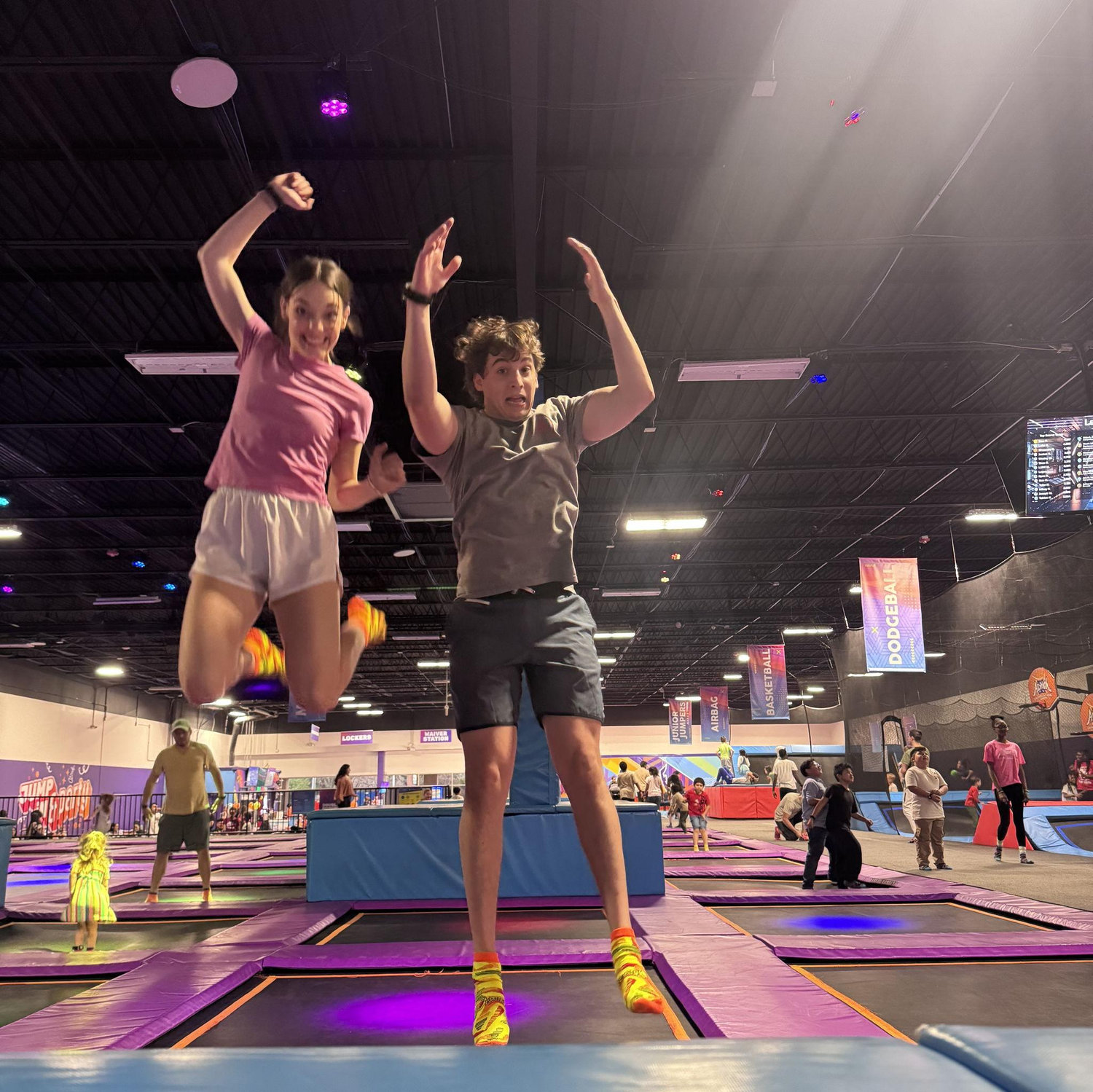 We went to Jump Street for Valentine's Day!