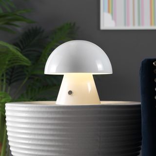 Porcini Rechargeable/Cordless Portable LED Mushroom Table Lamp