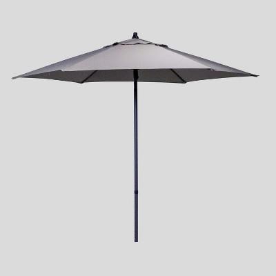 7.5' Round Patio Umbrella - Black Pole - Threshold™