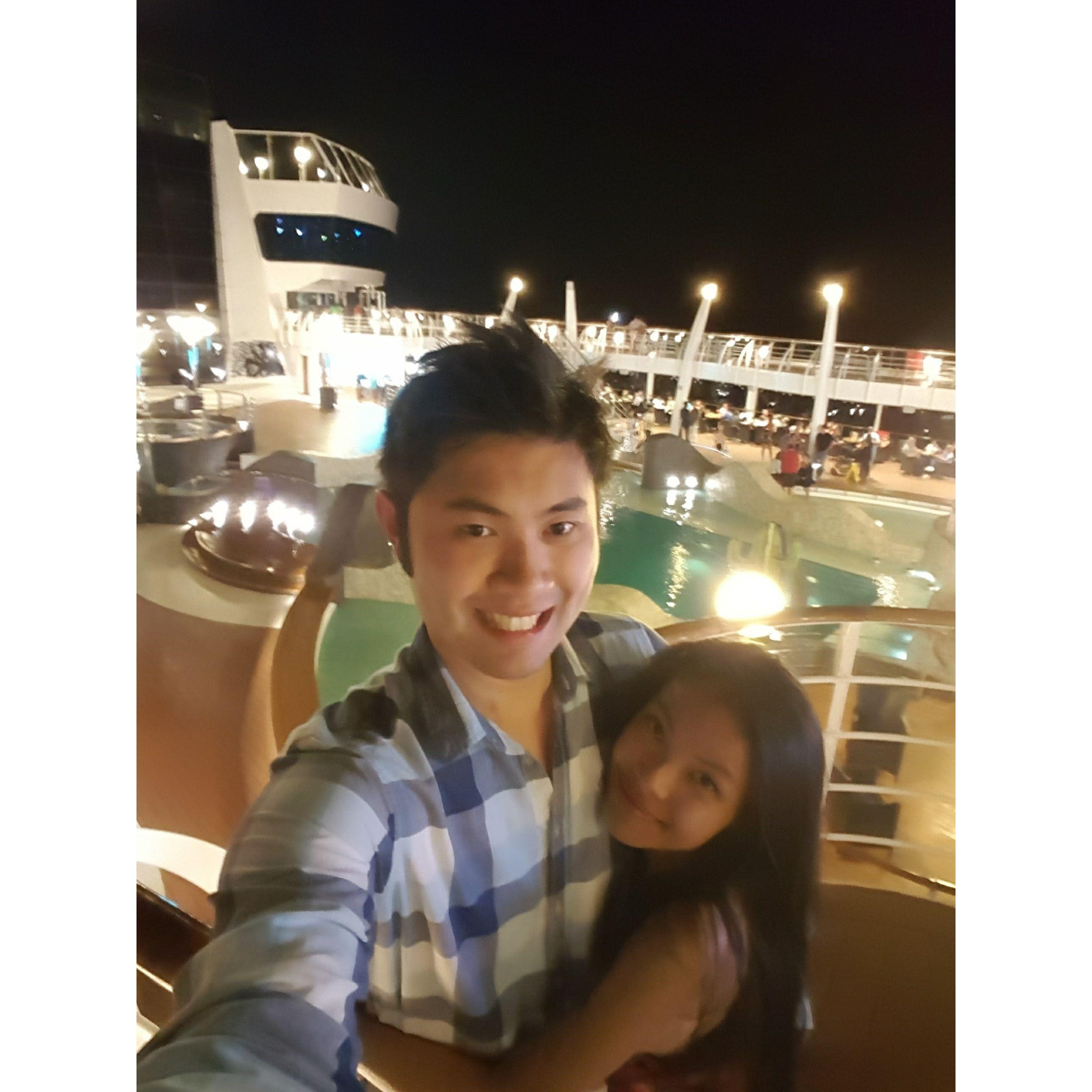 Our first cruise together!