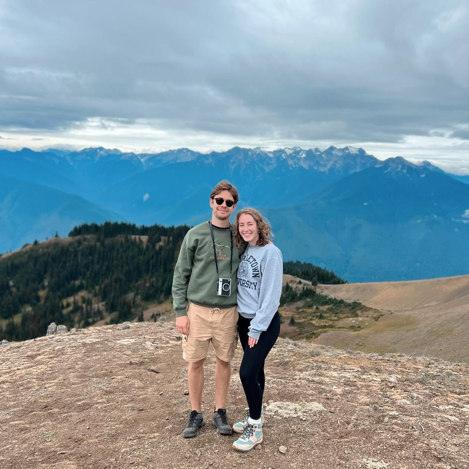 A trip to Olympic national park to visit their friend Liz!