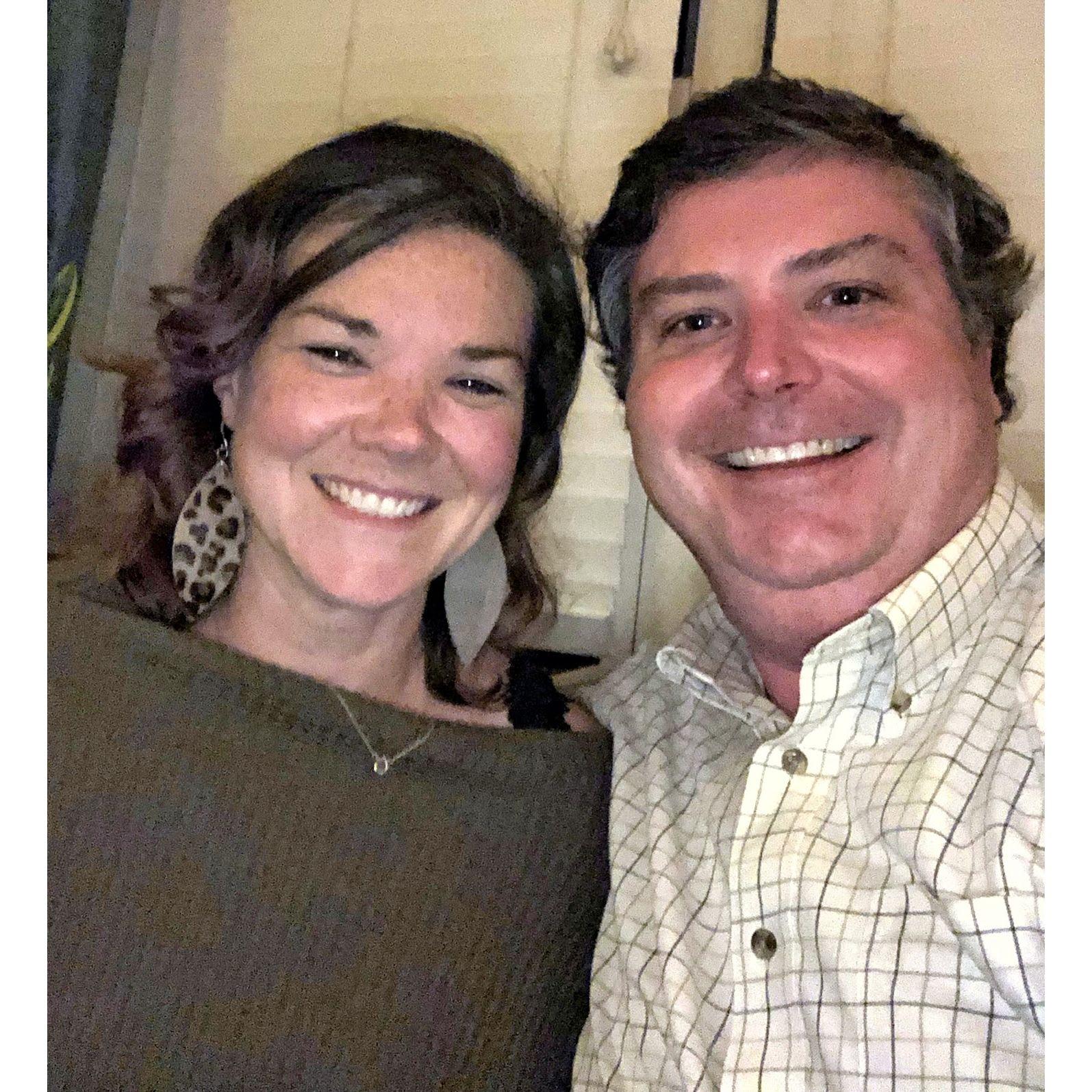 Our very first date, January 27, 2021