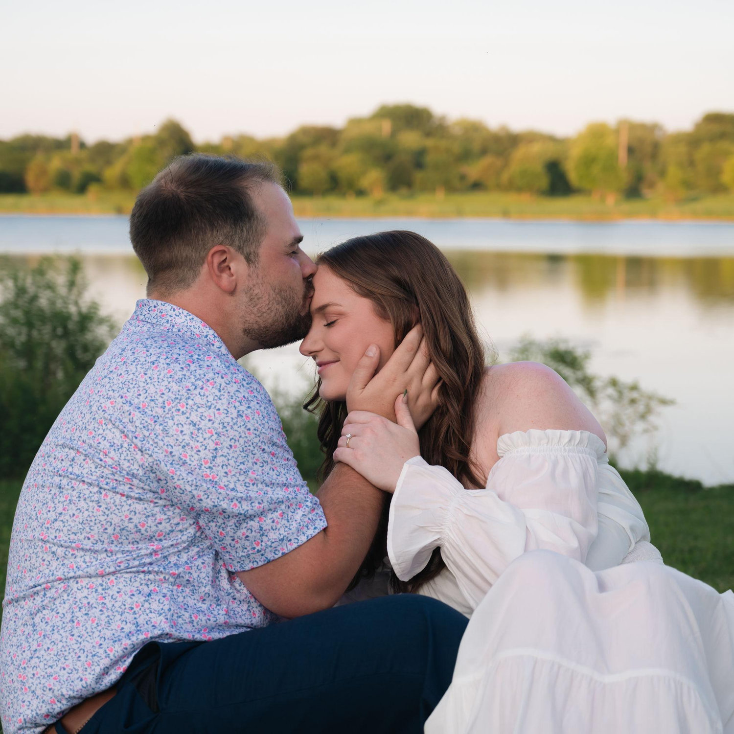 Engagement photo shoot with our wedding photographer!