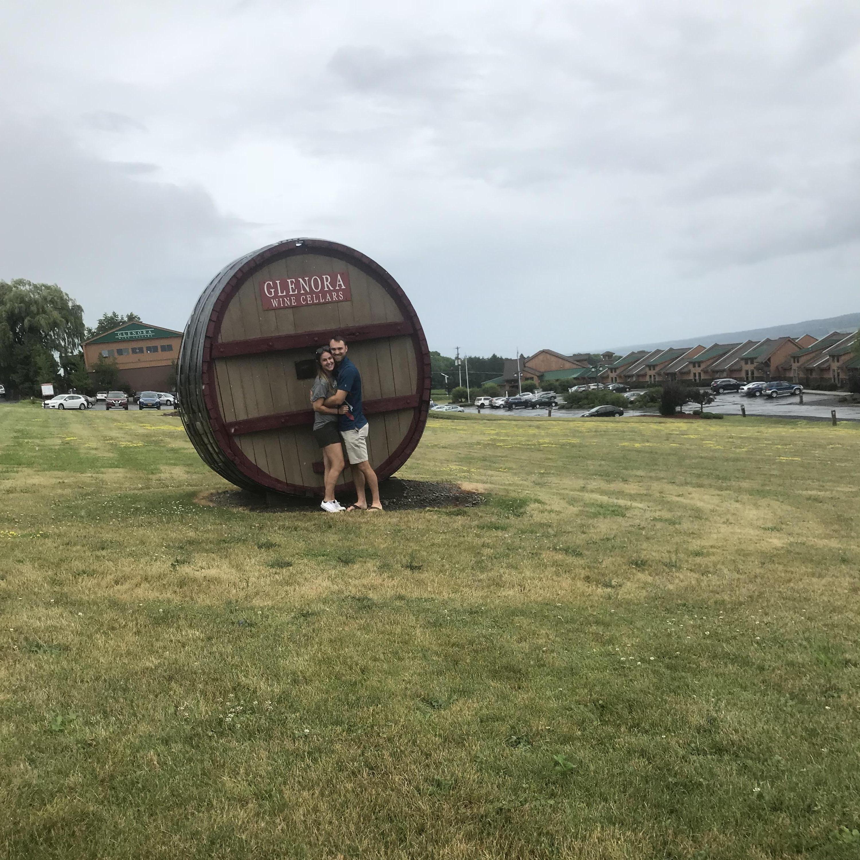 Glenora - it rained when we went to visit the first time so hopefully we've paid our dues!