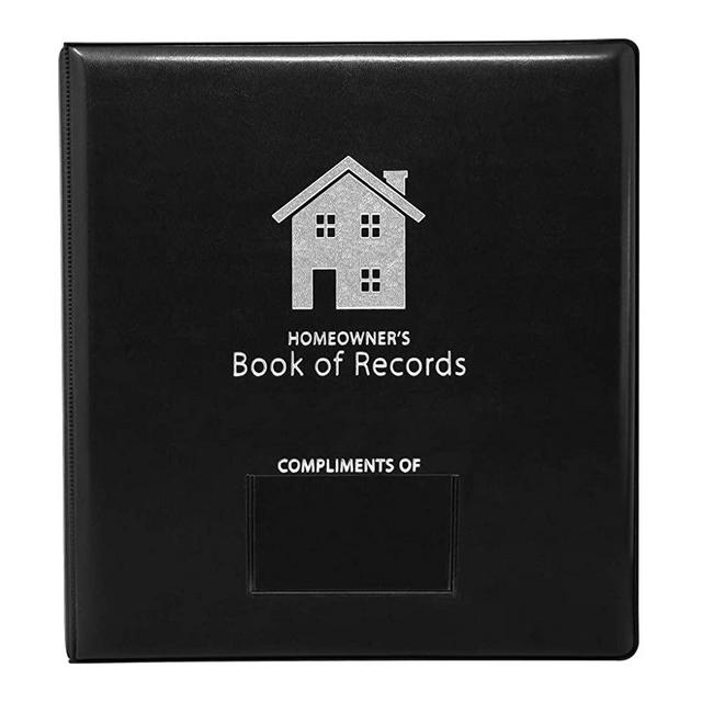 The Homeowner's Book of Records (Black)