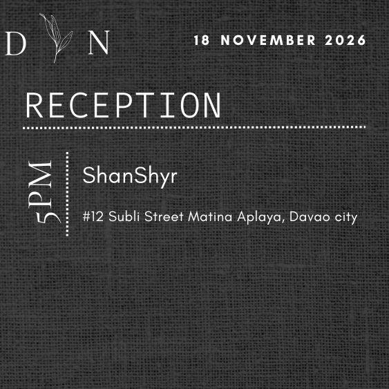Reception Details