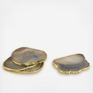 Agate Coaster, Set Of 4