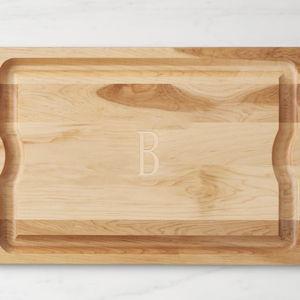 Monogram Cutting & Carving Board, Maple