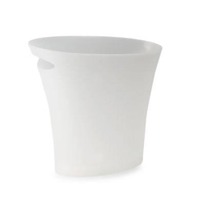 Umbra® Skinny 2-Gallon Wastebasket in Metallic White