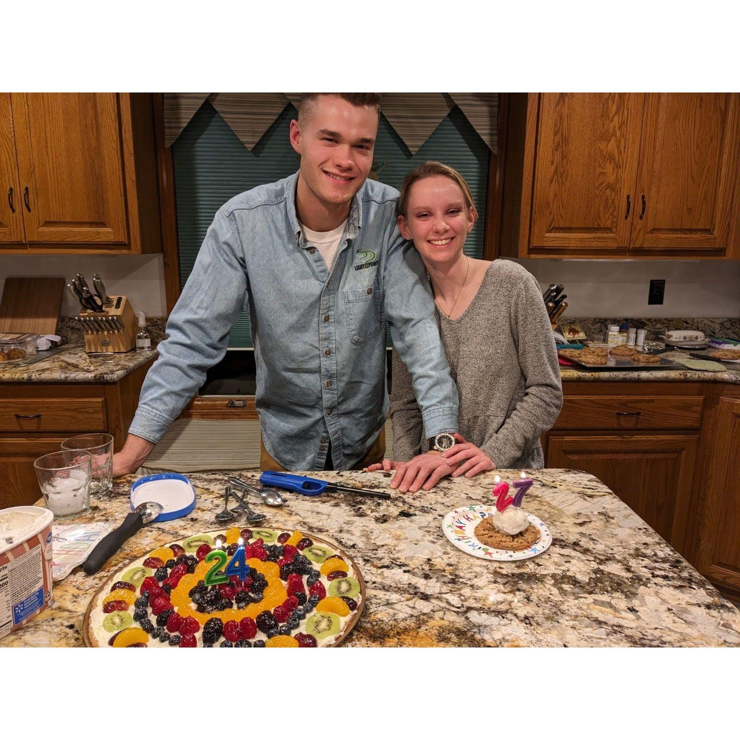 A little birthday celebration for us both over Christmas break!
